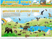 Tablet Screenshot of animalstown.com